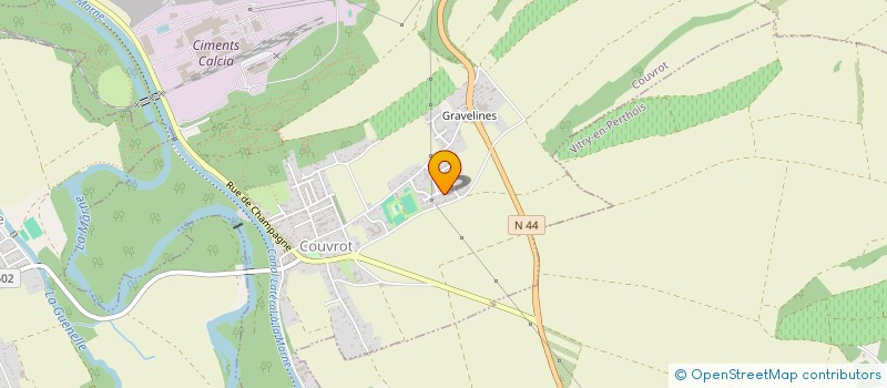 localisation de l'entreprise RMG  BIGNICOURT-SUR-MARNE