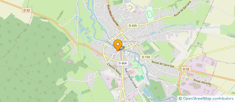 localisation de l'entreprise RMG EST BATIMENT  RAMBERVILLERS