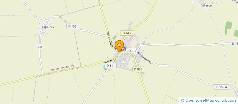 localisation de l'entreprise RMG IMMO 4 à SANCHEVILLE