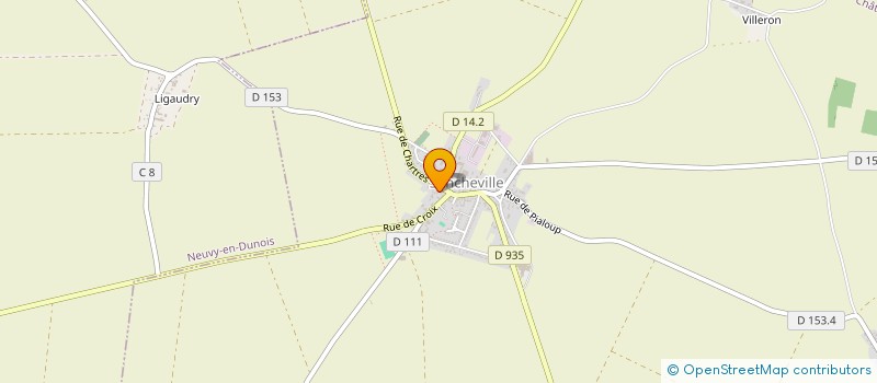 localisation de l'entreprise RMG IMMO 7 à SANCHEVILLE