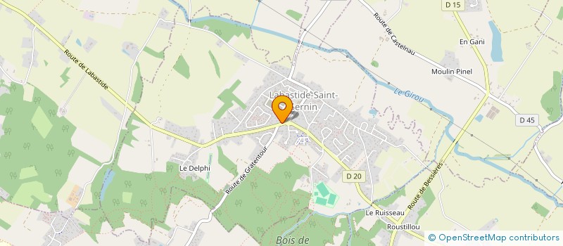 localisation de l'entreprise RMG IMMOBILIER  LABASTIDE-SAINT-SERNIN