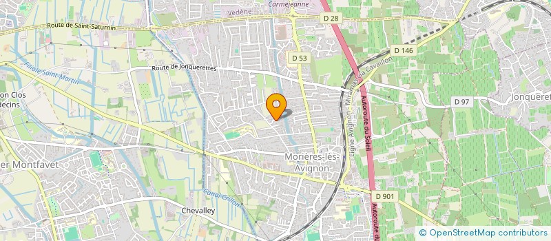 localisation de l'entreprise RMGC INVEST  MORIERES-LES-AVIGNON