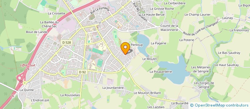 localisation de l'entreprise RMGH  LIFFRE