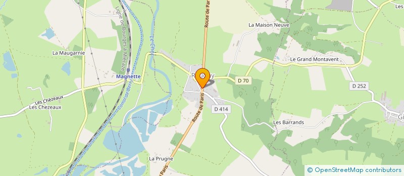 localisation de l'entreprise RMGS  ESTIVAREILLES