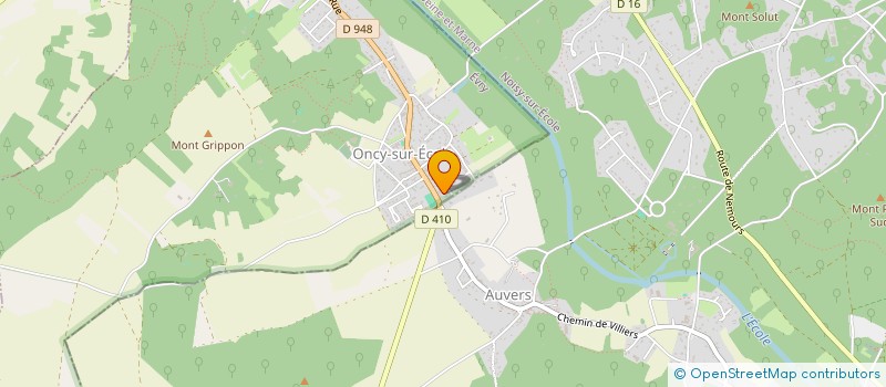 localisation de l'entreprise RMGTOPO à ONCY-SUR-ECOLE