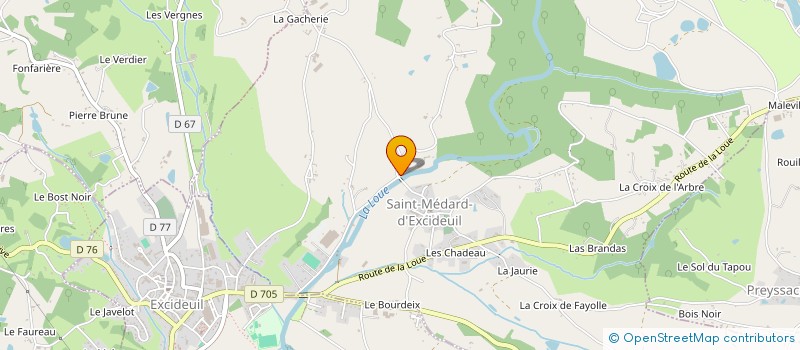 localisation de l'entreprise RMH  SAINT-MEDARD-D'EXCIDEUIL