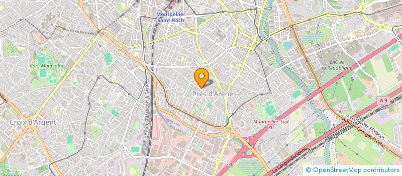 localisation de l'entreprise RMH  MONTPELLIER