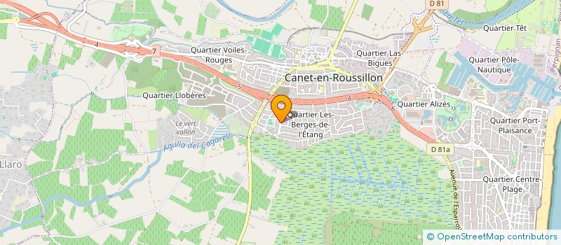 localisation de l'entreprise RMIT 66 à CANET-EN-ROUSSILLON