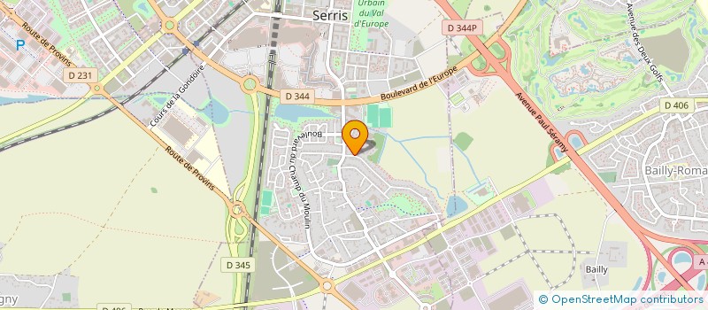 localisation de l'entreprise RMJ BATIMENT à SERRIS