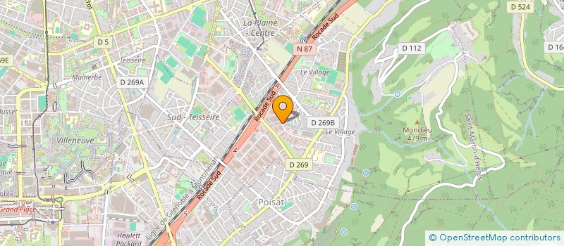 localisation de l'entreprise RMJ IMMO  SAINT-MARTIN-D'HERES