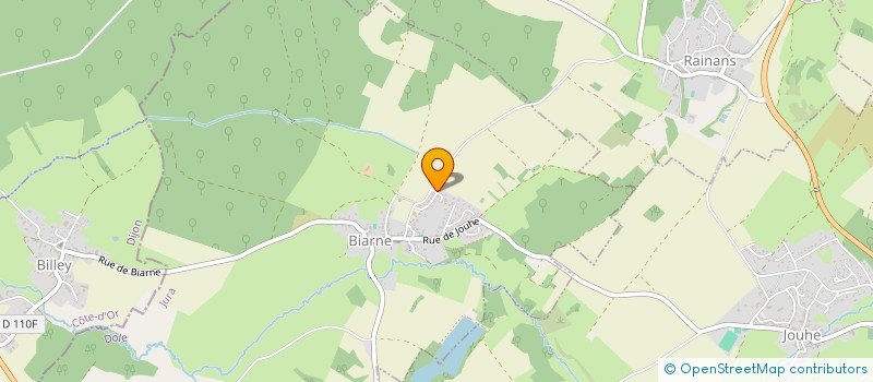 localisation de l'entreprise RMJ LOC  BIARNE