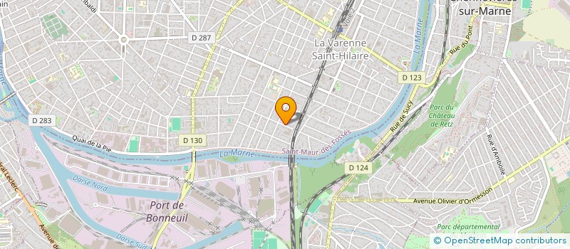 localisation de l'entreprise RMJCI 94 à SAINT-MAUR-DES-FOSSES