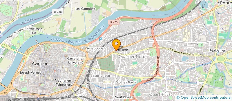 localisation de l'entreprise RMJM  AVIGNON