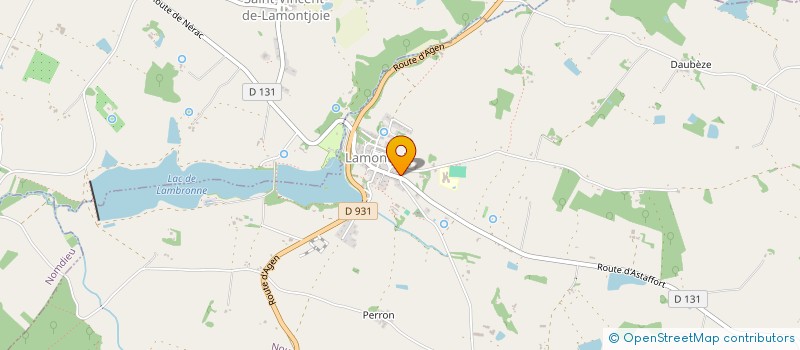 localisation de l'entreprise RMJM  LAMONTJOIE