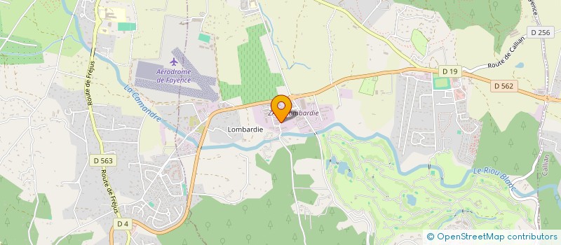 localisation de l'entreprise RMK à TOURRETTES