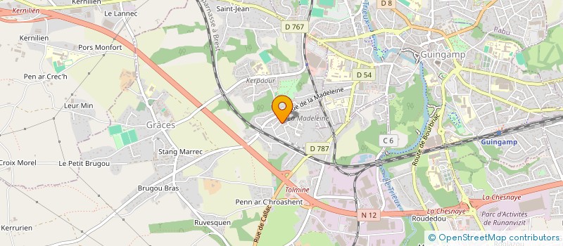 localisation de l'entreprise RMK  GRACES