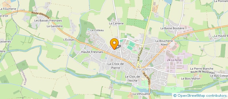 localisation de l'entreprise RMK DESTOCK  LOIREAUXENCE