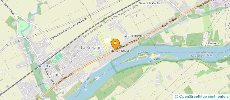 localisation de l'entreprise RMKLOU 2109 à SAINT-AY