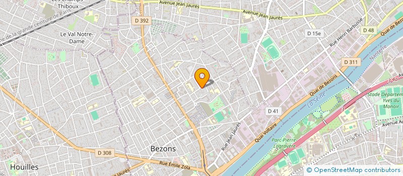 localisation de l'entreprise RML  SAINTE-GENEVIEVE-DES-BOIS