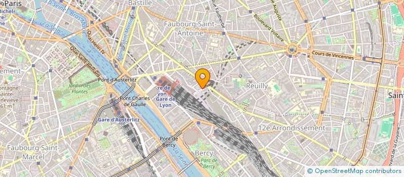 localisation de l'entreprise RML ET PRESTATIONS à PARIS