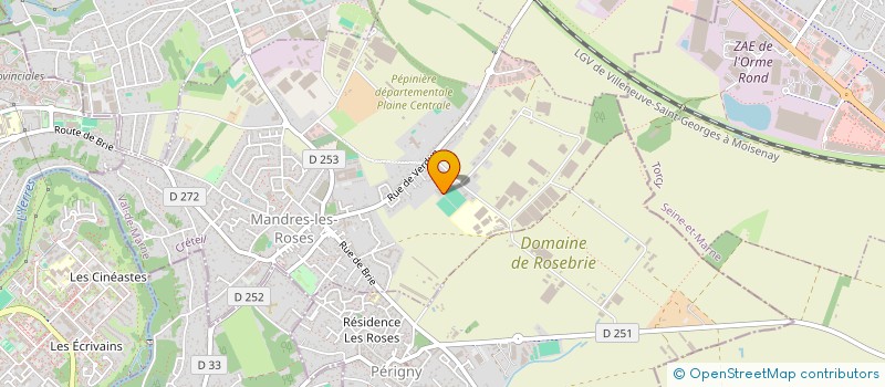 localisation de l'entreprise RML IT  MANDRES-LES-ROSES