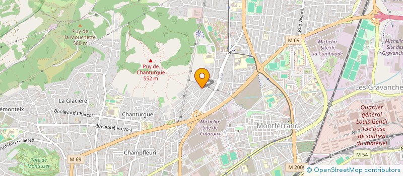 localisation de l'entreprise RMLDREAM  CLERMONT-FERRAND