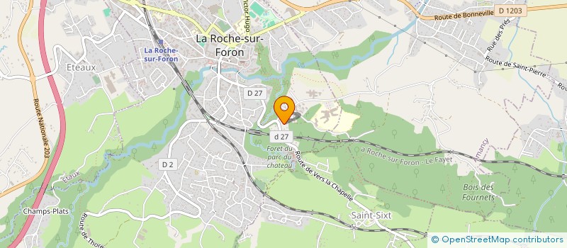 localisation de l'entreprise RMLP  LA ROCHE-SUR-FORON