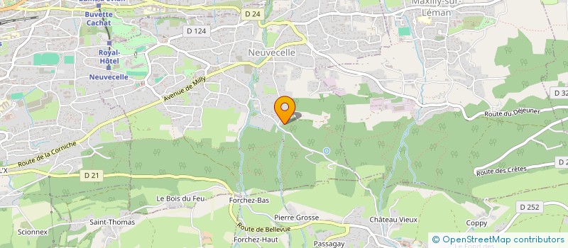 localisation de l'entreprise RMLY  NEUVECELLE