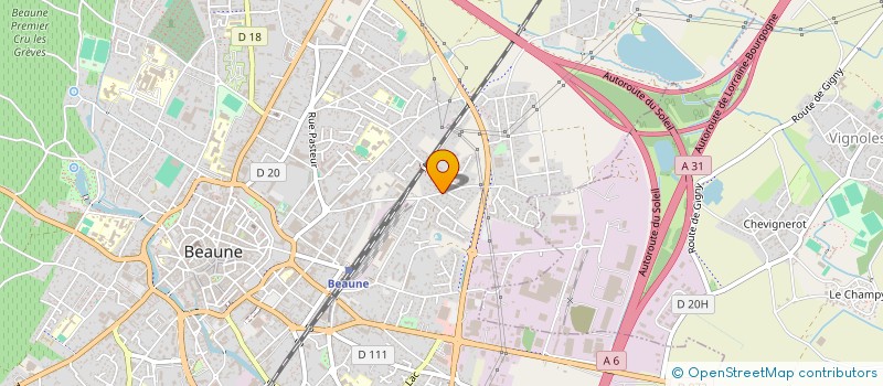 localisation de l'entreprise RMN à BEAUNE