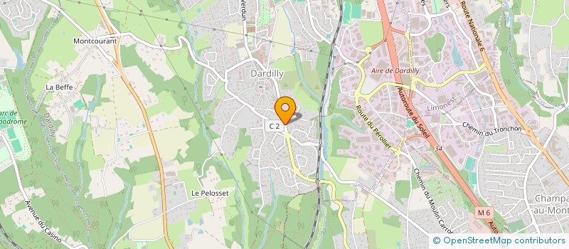 localisation de l'entreprise RMN  DARDILLY