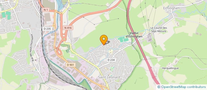 localisation de l'entreprise RMN à SAINT-LEONARD