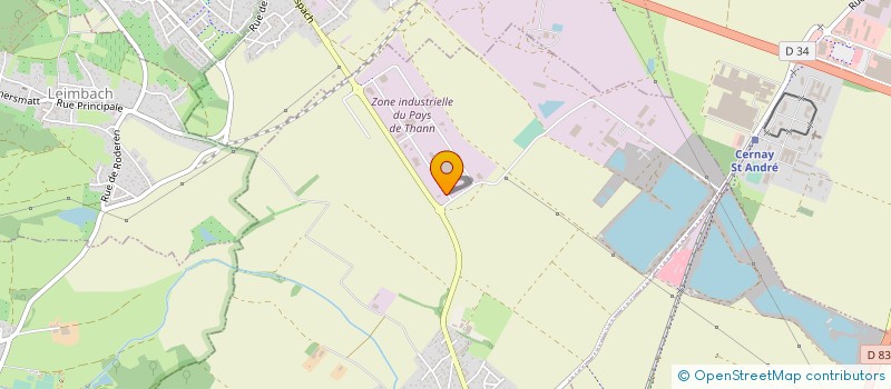 localisation de l'entreprise RMO à ASPACH-MICHELBACH