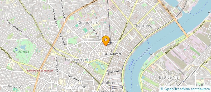 localisation de l'entreprise RMOON  BORDEAUX