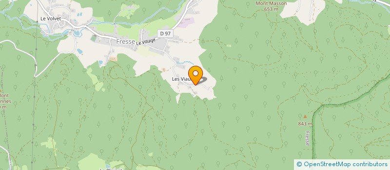 localisation de l'entreprise RMP  FRESSE