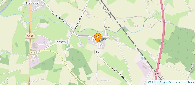 localisation de l'entreprise RMP  MARESCHE