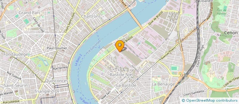 localisation de l'entreprise RMP CONSULTING  BORDEAUX