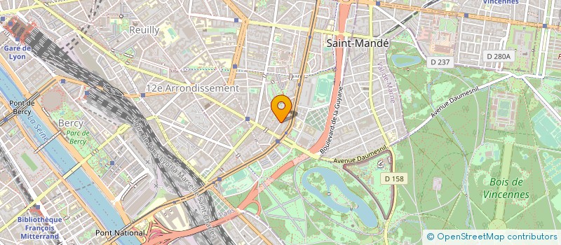 localisation de l'entreprise RMP EUROPE à PARIS