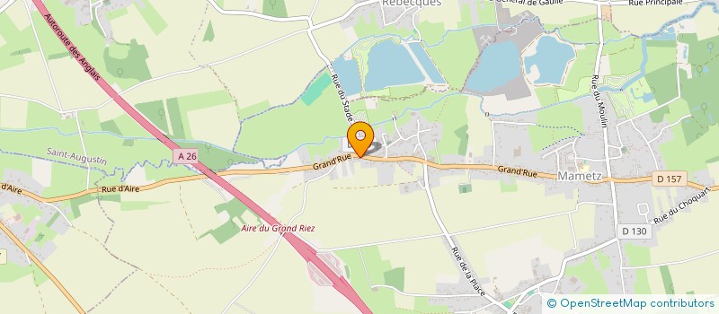 localisation de l'entreprise RMP MECA  MAMETZ