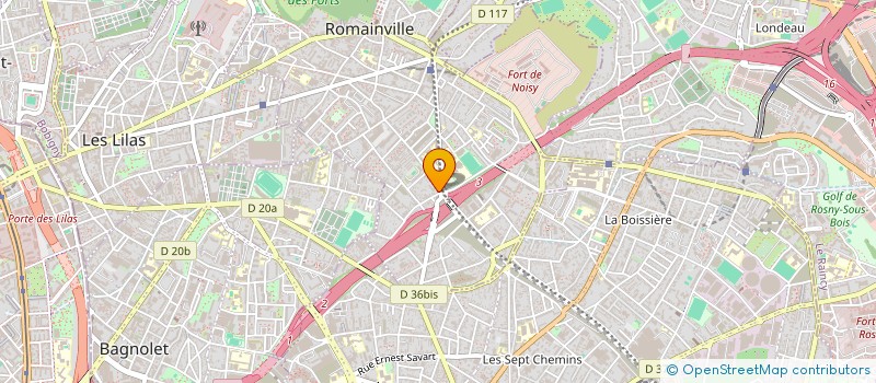 localisation de l'entreprise RMR AND CO SARL à ROMAINVILLE