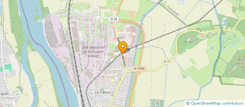 localisation de l'entreprise RMR HOLDING  ARLES