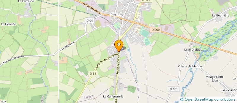 localisation de l'entreprise RMR.LAND  PERIERS