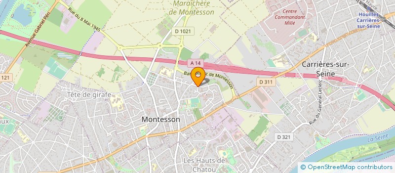 localisation de l'entreprise RMS à MONTESSON