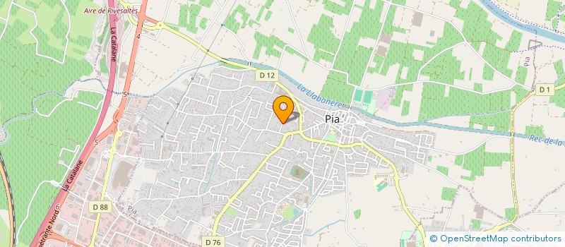 localisation de l'entreprise RMS  PIA