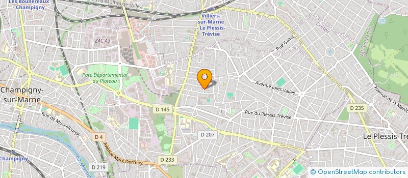 localisation de l'entreprise RMS à CHAMPIGNY-SUR-MARNE