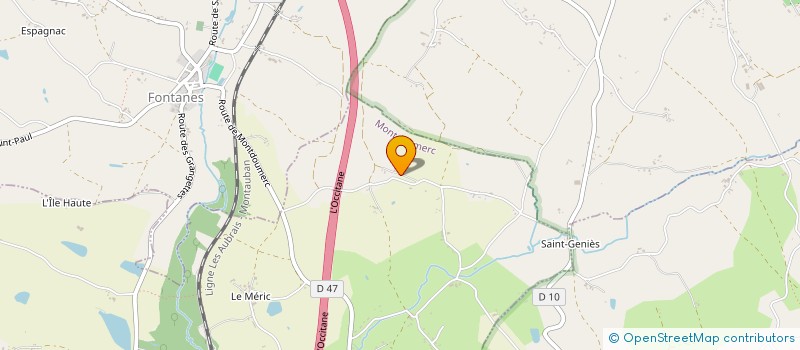 localisation de l'entreprise RMS  MONTDOUMERC