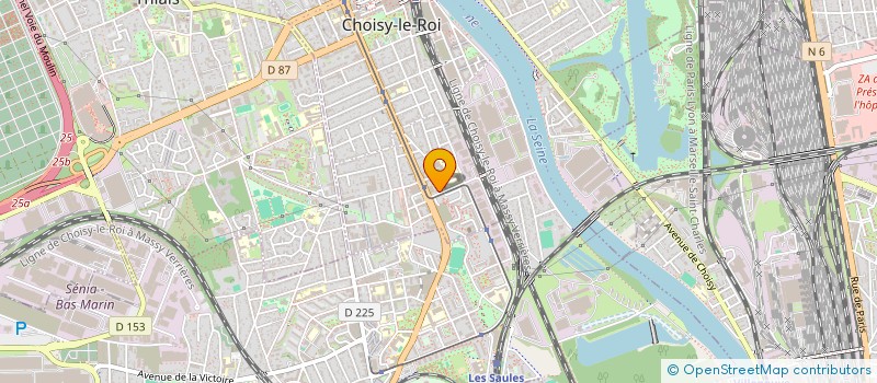 localisation de l'entreprise RMS ANIMATION ART ET CULTURE à CHOISY-LE-ROI