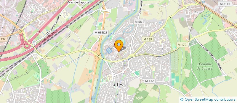 localisation de l'entreprise RMS ENERGIES à LATTES