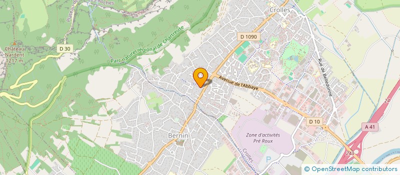 localisation de l'entreprise RMS EVENTS  CROLLES