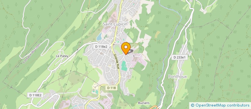 localisation de l'entreprise RMS IMMOBILIER  CHASSAL-MOLINGES