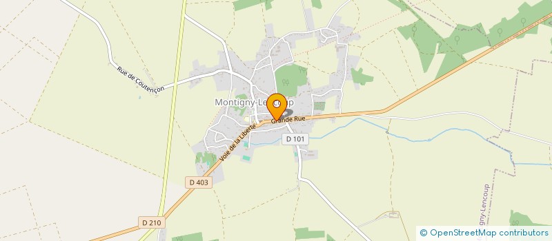 localisation de l'entreprise RMS  INVEST  MONS-EN-MONTOIS